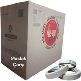 Maskeleme Bandı 24MM X30M 72'li Koli Krem Rengi
