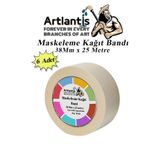 Maskeleme Bandi Kagit Bant 38 Mm 25 Metre 6 Adet Boya Banti Maskeleme Kagit Bant Duvar Yagli Boya Badana