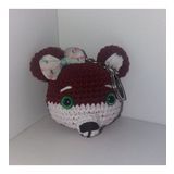 Maskot Ayıcık Amigurumi Anahtarlık Oyuncak
