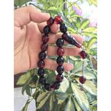 Maskot Boytoz Kehribar Tesbih ST20250011 - Bordo