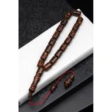 Maskot Efe Tarçın Ağacı Kabuğu Tesbih 10 X 14 Mm Kapsül Kesim
