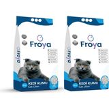Maskot Froya Kokusuz Topaklanan 10L x 2 Bentonit Kedi Kumu