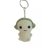 Maskot Kulaklıklı Smiski Amigurumi Organik Anahtarlık Oyuncak