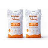 MASKOT RAİNBOW LAVANTA;SABUN;PUDRA MİX KOKULU BENTONİT KEDİ KUMU 10 LT * 2 ADET