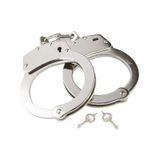 Masolet Polis Kelepçesi, Zincirli Çelik Kelepçe Gri