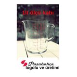Mason Cash Logolu Cam Ölçü Kabı, 1000 ml, Şeffaf
