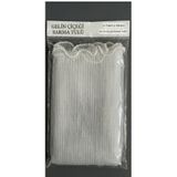 Massaltay İncili Fırfır Plise Tül Gelin Çiçeği İçin Çiçek Tülü 1 Top 2 Metre Buket Sarma Tülü