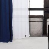 Massarelli Fon Perde Lacivert Pilesiz 260 Cm 60