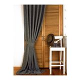 Massarelli Keten Açık Gri 1-2.5 Orta Sık Pile 200x260 cm Fon Perde