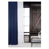 Massarelli Lacivert 1-2.5 Orta Sık Pile 60x260 cm Fon Perde