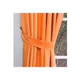 Massarelli Turuncu 1-3 Sık Pile 200x260 cm Fon Perde