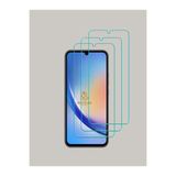 Massemr Samsung Galaxy A34 5G Temperli Cam Ekran Koruyucu 9H Sertlik Şeffaf Film Darbe Çizik Koruma