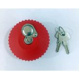Massey 255EP-260G Traktör Mazot Depo Kapağı Kilitli - Kırmızı