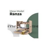 masseymobilya Odanız Şık Tasarım Katacak Model Ayrılabilir Meşe Ranza