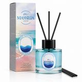 Massilia Reed Diffuser Çubuklu Oda Kokusu 100 ml (Okyanus) | Dekoratif Cam Şişe, Farklı Koku Seçenekleri, Ev Ofis Banyo Salon İçin Ortam Kokusu