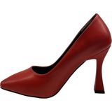 Massima 9532 Kırmızı Stiletto Bayan Ayakkabı - Kırmızı - Kırmızı