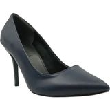 Massima Stiletto Kadın 9 cm Topuklu Lacivert Ayakkabı - (DipCamo)Charcoal-White