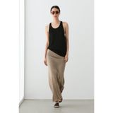 Massimo Dutti A kesim triko etek total look
