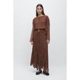 Massimo Dutti Büzgülü korse kemerli bluz