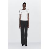 Massimo Dutti Cep detaylı kısa kollu t-shirt