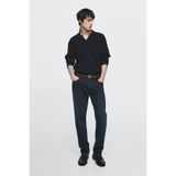 Massimo Dutti Denim görünümlü slim fit hafif pantolon