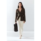Massimo Dutti Drape detaylı dökümlü bluz