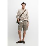 Massimo Dutti Keten bermuda şort