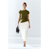 Massimo Dutti Kısa Kollu Reglan T-shirt
