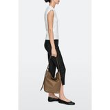 Massimo Dutti Napa deri bucket çanta