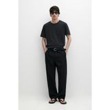Massimo Dutti Omuz detaylı %100 pamuklu t-shirt