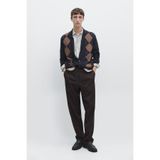 Massimo Dutti Serin yün dokulu pantolon