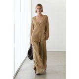 Massimo Dutti Uzun V yaka triko hırka