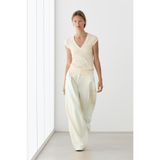 Massimo Dutti V yaka dokulu t-shirt