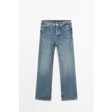 Massimo Dutti Yüksek bel bootcut jean