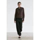Massimo Dutti Yünlü triko şalvar pantolon