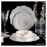 Massimo Verona Relief Gold 6 Kişilik 24 Parça Yemek Takımı