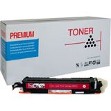 Mastek HP CB543A-CE323-CF213 CP1215-1515-CM1312-1415-M251-276-MF8080-623-628-8230-8280 CRG716-731 KIRMIZI MUADİL TONER (1,4K) - Kırmızı