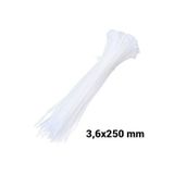 Master 3.6x250 mm Beyaz Kablo Bağı