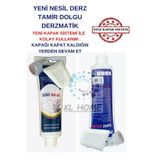 Master 4 Adet Yeni Nesil Büyük Boy Derz DoLGu 350GR Derzmatik Beyaz Renk(Raf Ömrü : 3 Yıl )