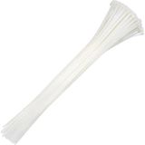 Master 505351 Plastik Kablo Bağı Cırt Kelepçe 2.5X150 mm Beyaz (100 Adet)