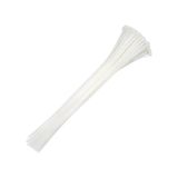 Master 505358 Plastik Kablo Bağı Cırt Kelepçe 4.8x200 Mm Beyaz 100 Adet