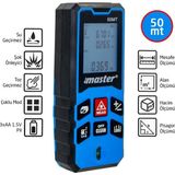 Master 506934 Lazer Metre Mesafe Ölçer 50 Metre