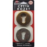 Master 6 Vidalı Çelik Rozet