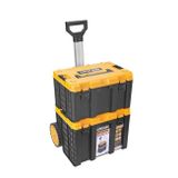 Master Case Tekerlekli 2’li Set Büyük Tekerlekli Teknisyen Takım Çantası M-L