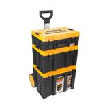 Master Case Tekerlekli 3 Lü Set Büyük Tekerlekli Teknisyen Takım Çantası S-m-l