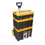 Master Case Tekerlekli 3’lü Set Büyük Tekerlekli Teknisyen Takım Çantası S-M-L