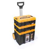 Master Case Tekerlekli 3’lü Set Büyük Tekerlekli Teknisyen Takım Çantası S-S-L