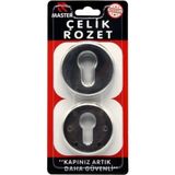 Master Çelik Rozet Blokajlı Güvenli Kapılar Saten - 0