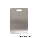 Master Chef Masterchef Paslanmaz Çelik Kesme Tahtası - Hijyenik Dayanıklı ve Şık