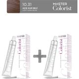 Master Colorist 2'li Tüp Boya 60 ml - 10.31 Açık Kum Beji